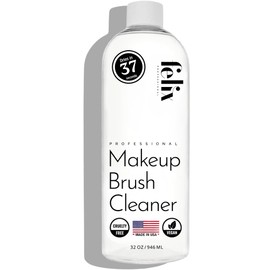 Felix Professional Makeup Brush Cleaner - Deep clean Rinse Free Quick Dry - Ideal for Cleaning and Odorizing Natural and Synthetic Make-up Brushes (32 Fl oz)