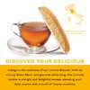 Nonni's Bakery Limone Biscotti Cookies, Individually Wrapped Coffee and Tea