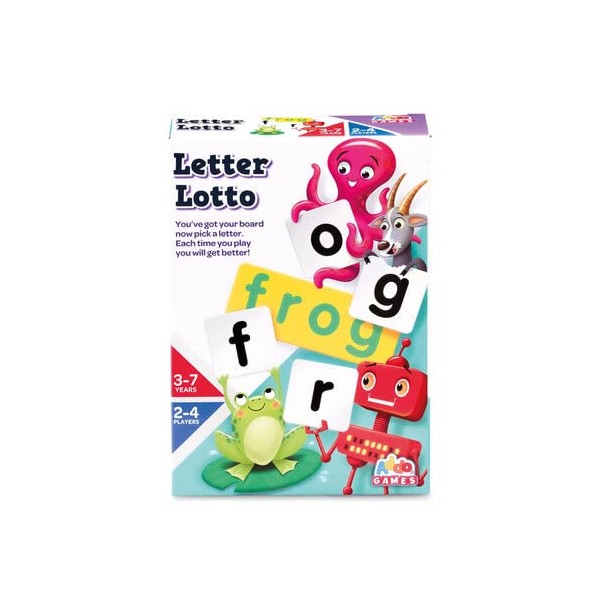 Addo Games - Letter Lotto Card Game - Letter Matching