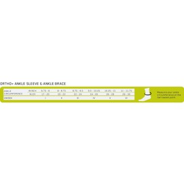 CEP Ortho+ Achilles Brace, Black/Green, Unisex, Size 5