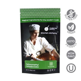 Pure Carboxymethyl Cellulose (CMC) Powder ⊘ Non-GMO Gluten-Free Vegan OU Kosher Certified - 400g/14oz
