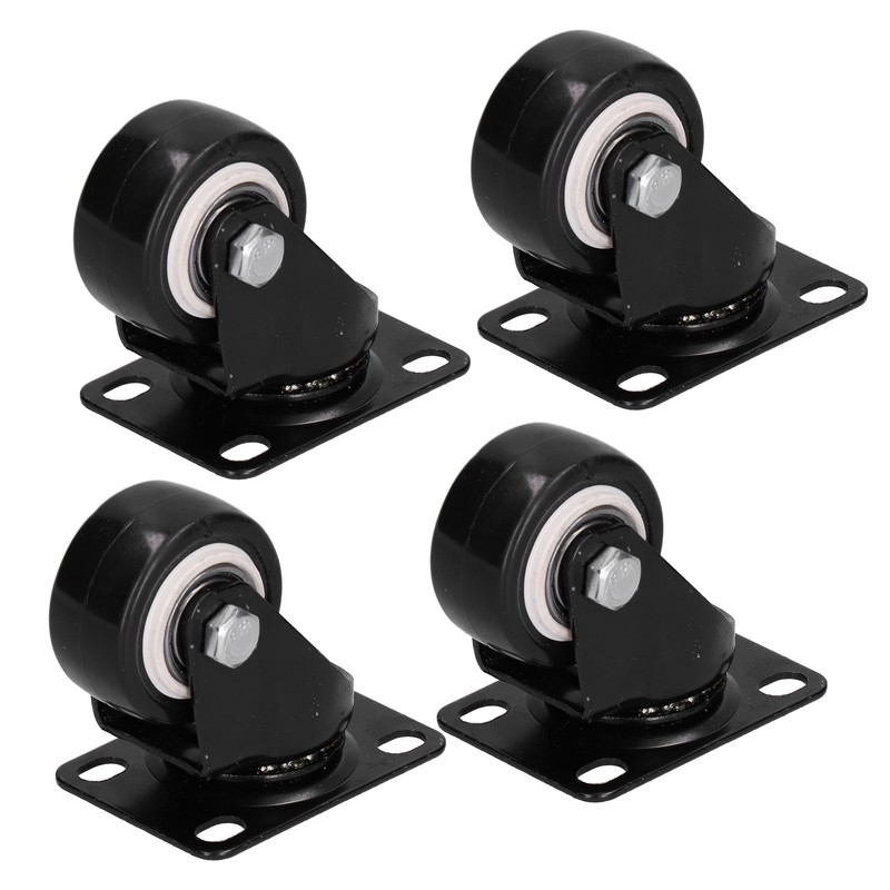 4pcs Caster Wheel 360 Degree No Noise Caster Fit for