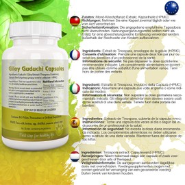 Pure Guduchi Capsules (Tinospora Cordifolia) - Natural Immune Support Supplement