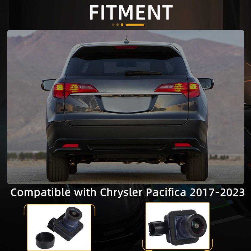 JAVOUKA Rear Backup Camera Compatible with Chrysler Pacifica 2017-2023, 170°