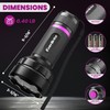 EverBrite LED Flashlight, Multifunctional Flashlight with UV and White Light,