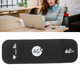 4G LTE USB Modem WiFi Dongle, Mini Portable USB 4G Wireless Network Smart Router for Tablet Laptop Notebook, 2 LED Status, Plug and Play(US Standard)