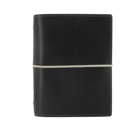 FILOFAX Domino Pocket Organiser Black 2025