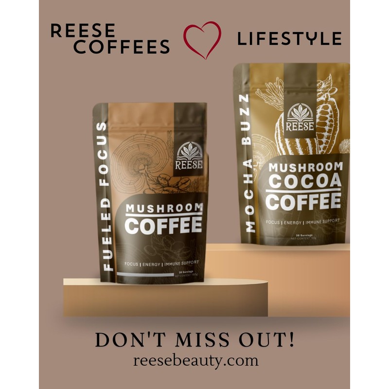 Fueled Focus Organic Mushroom Coffee - Reishi, Lion’s Mane, Cordyceps,