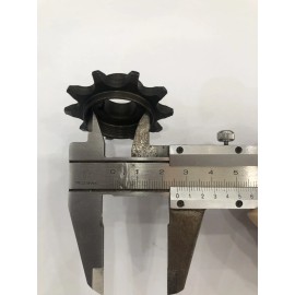 ntnmotorcycle Small Chain Sprocket Set W/key for 415 Chain - PK80/YD100 Gas Motor Bicycle Part