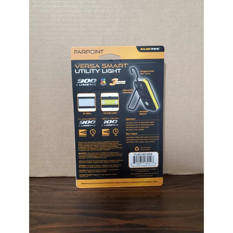 Farpoint Versa Smart Utility Light Outdoor, Indoor, Camping & Emergencies