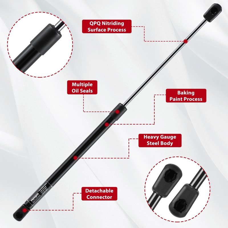 Vepagoo Hood Struts for Toyota Tacoma 2016-2023, 2 pcs Front