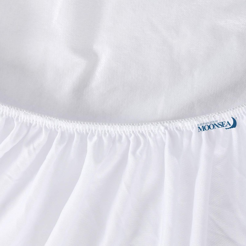 Mattress Protector Queen, Viscose Made from Bamboo Terry Mattress Protector