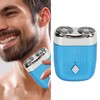 Electric Hair Clipper Double Cutter Heads Washable Stainless Steel Men