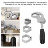 Multifunctional Wrench Double Ended Adjustable Opening Aluminium Alloy for Basin