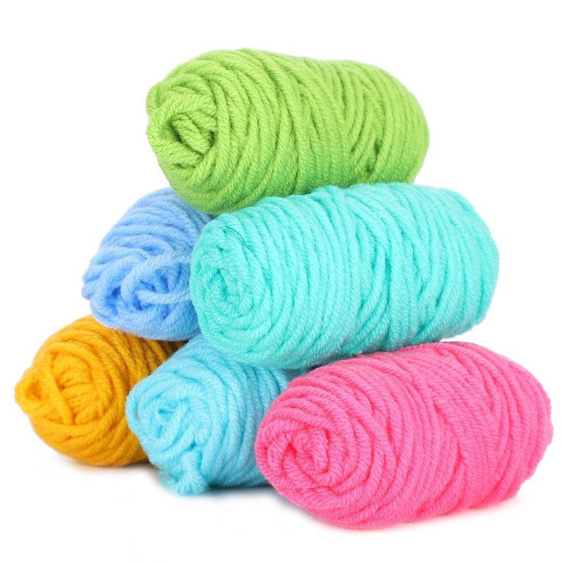 Pompom Maker Kits Colorful Fluff Ball Weaver DIY 6 Color