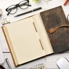 LEATHER VILLAGE Lined Vintage Paper Leather Bound Journal-260 Pages, Rustic
