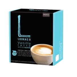 French Cafe Namyang LOOKAS 9 Vanilla Latte Coffee (507g/16.9g x 30sticks)