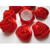 YYCRAFT Pack of 20 Satin 4d Rose 2"(5cm) Craft Wedding