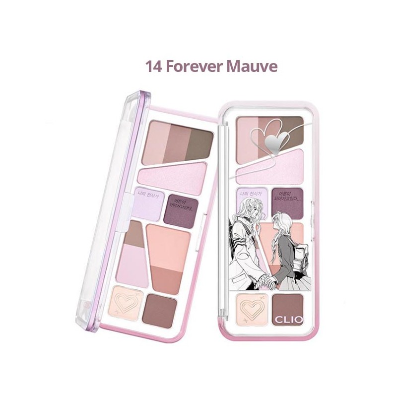 CLIO Palette + Lip + Eye Glitter Set 3items [LUCKY