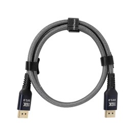 Displayport 2.0 Cable DVI HD Adapter Line 16K at 60Hz for Computer TV Projector Monitor1m/1.1yd