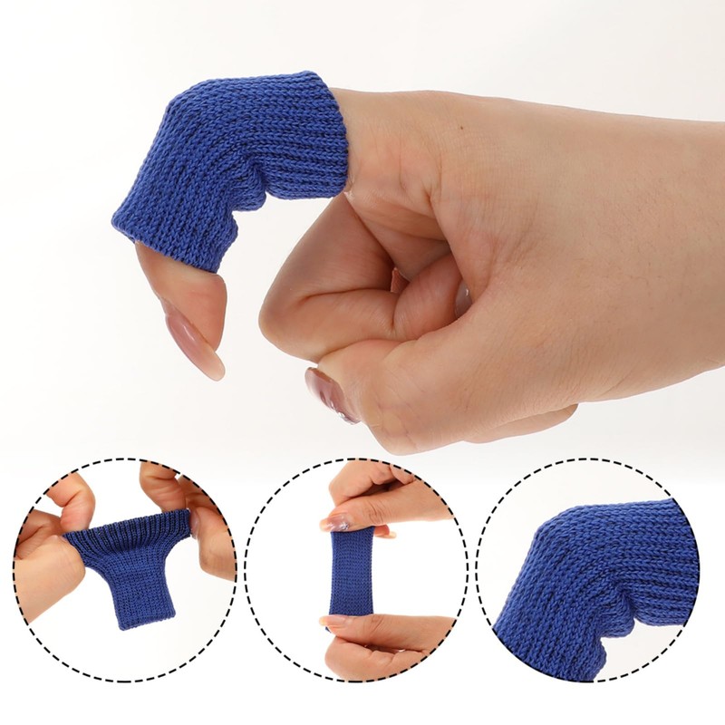 Finger Splint Kits 9 Pcs Oval Finger Splints & 3