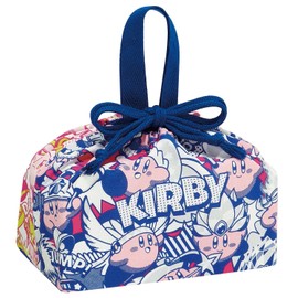 Skater KB7-A Kids' Lunch Bag, Drawstring Bag, Kirby, Large Meeting, Made in Japan