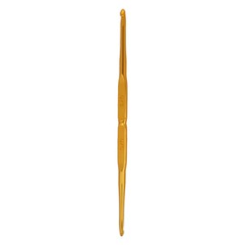 Tulip Crochet Hook, Alloy Steel, Gold, One Size