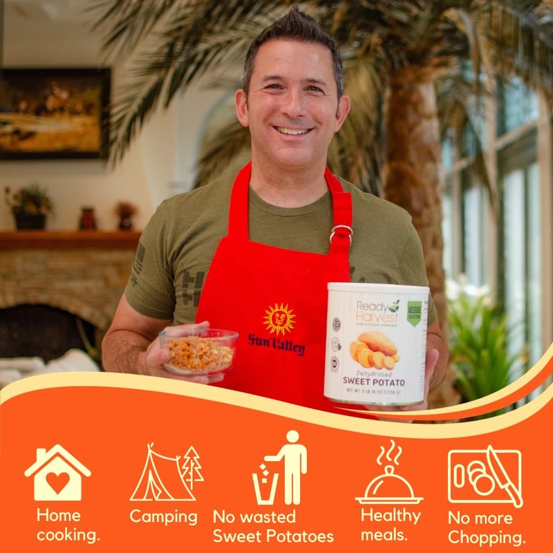 Ready Harvest Dehydrated Food - Sweet Potatoes | Emergency Food