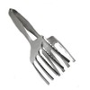 BWD Stainless Steel Big Tongs Design#6 BBQ Food Meat Salad