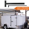 Liouedf Adjustable Roof Ladder Racks for 4'-7' Enclosed Trailers/Cargo Vans/Trucks: