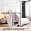 Canopy Bed Poles Stainless Steel Metal Frame 4 Corner Post