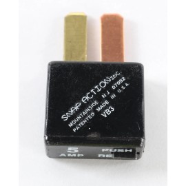 SNAP ACTION INC New VB3-M5-F57 Snap Action 5A Circuit Breaker Manual 0.057in Terminals
