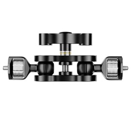 CS PRIORITY Universal Magic Arm 360° Rotation Dual Ball Head 1/10.2 cm Screw Magic Arm for Camera Cage Rig Monitor Light Microphone Gimbal Tripod Extension Arm