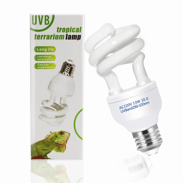Caldarax UVB Lamp Terrarium 10.0 26 Watt, E27 UVA UVB