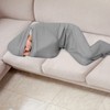 Sleep Pod 360° Wrap Wearable Blanket Grey Soft and Comfortable