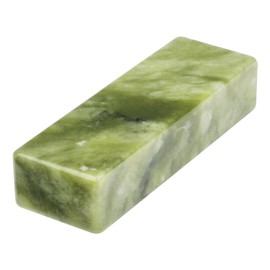gemshan Jade Gemstone Paperweight 3.7 Inch for Home Decor Crafts Projects Ornaments Book (Paperweight)