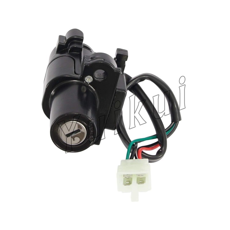 Motorcycle Ignition Switch Fuel Gas Cap Seat Lock Set Compatible