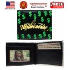 Honeywingz I am a Millionaire $$$ Leather Bi-Fold Bifold Wallet