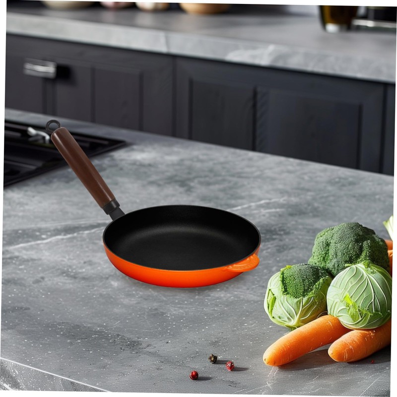 CHILDWEET Detachable Wooden Wok Handle Replacement Scald Kitchen Utensil Accessory