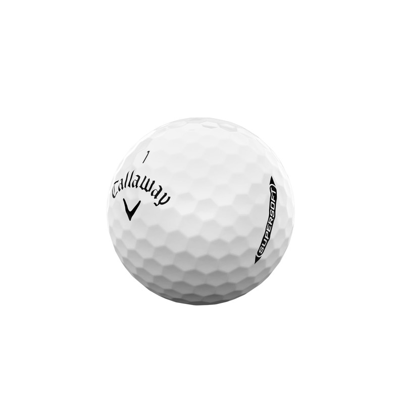 Callaway Golf Supersoft Golf Ball 2025, White