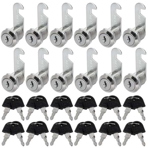 VIDETOL Pack of 10 Letterbox Lock, 30 mm Cabinet Lock