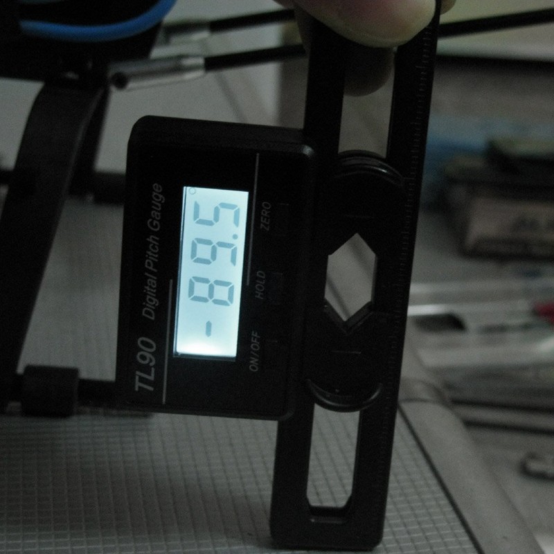 YO-HAPPY Pitch Gauge, TL90 Digital Pitch Gauge LCD Backlight Display