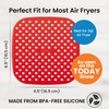 Reusable Air Fryer Liners 3 Pack for 2QT - 6.5"