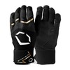 EvoShield Carbyne Adult Batting Gloves with Strap - Black, Large