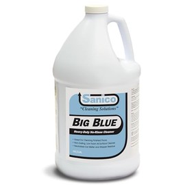 Sanico Big Blue Concentrated Heavy-Duty No-Rinse All-Purpose Cleaner Gallon 4 per case