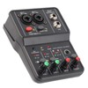 2 Channels Audio Mixer USB 48V Phantom Power Compact Sound