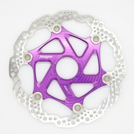 Hope MTB Floating Centre-Lock Disc Brake Rotor - 220mm, Center-Lock, Purple