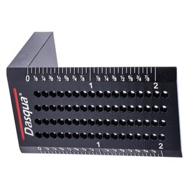 Dasqua 1804-5552 Pocket Marking Square Ruler