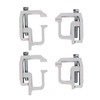 KUAFU Truck Cap Mounting Clamps Compatible with Chevrolet Chevy Ford