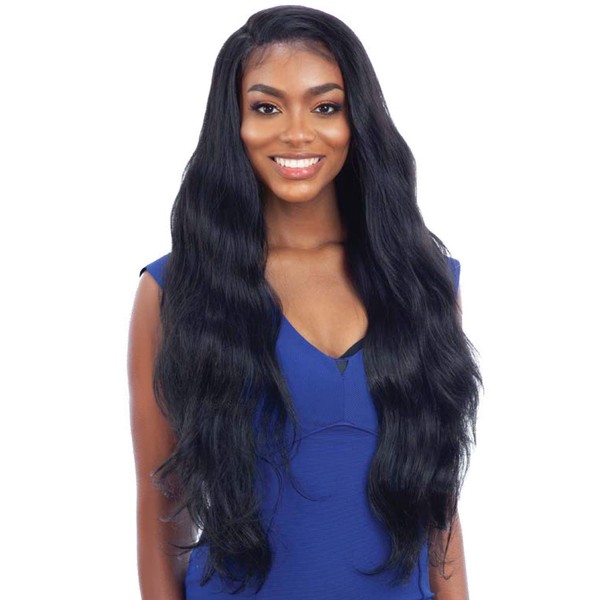 Freetress Equal Synthetic Lace Front Wig - FREEDOM PART 901 (1B Off Black)